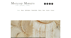Desktop Screenshot of maitlandmarkets.com.au