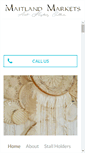 Mobile Screenshot of maitlandmarkets.com.au